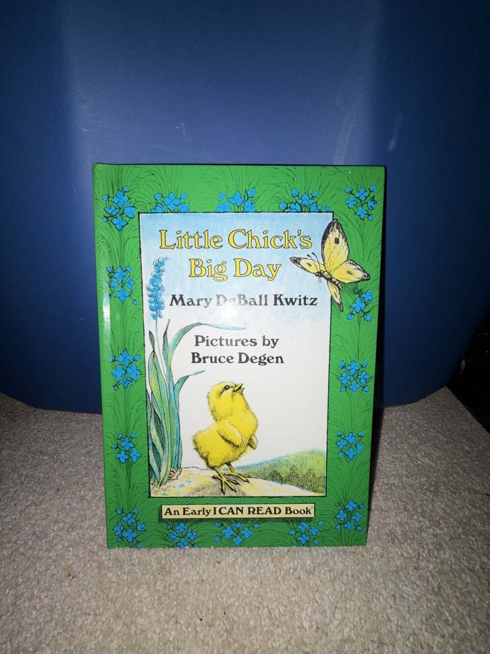 Little Chick's Big Day by Mary DeBall Kwitz, Illustrated by Bruce Degen (1981)